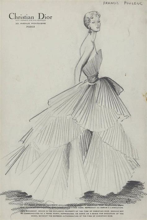 dior skizzen|christian Dior drawings.